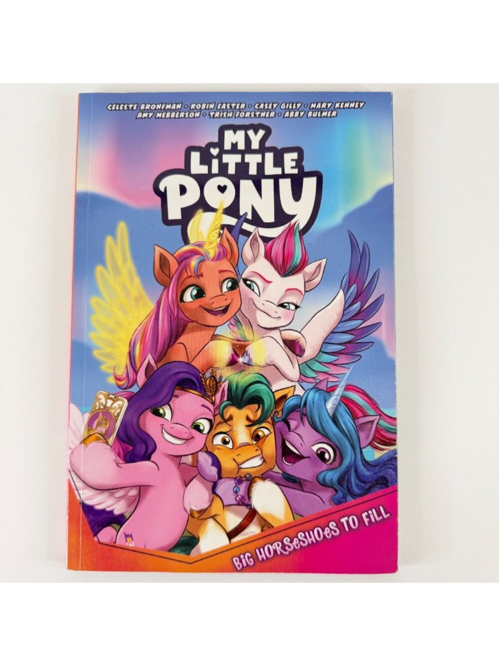 2/$6 My Little Pony Big Horseshoes to Fill book by Celeste Bronfman (Paperback)